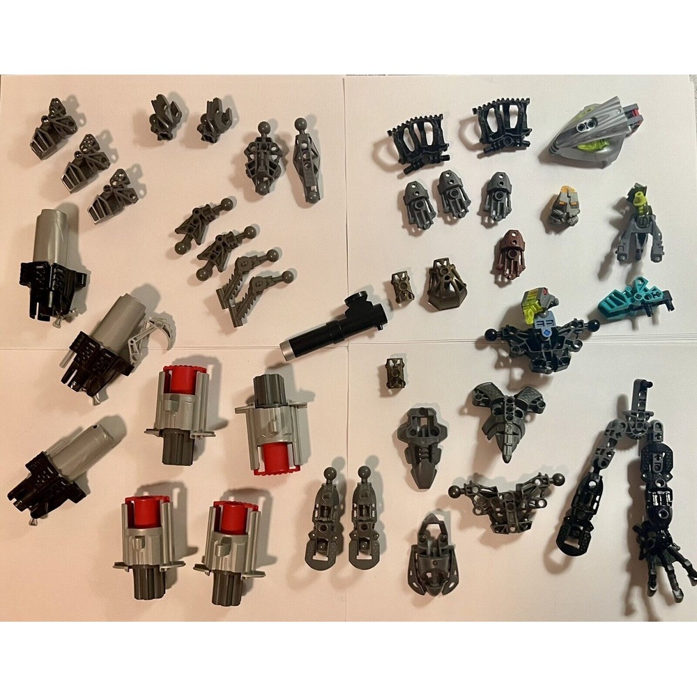 Lego Technic Lego Bionicle Mixed Parts And‎ Set/Bundle Of Many Different Pieces